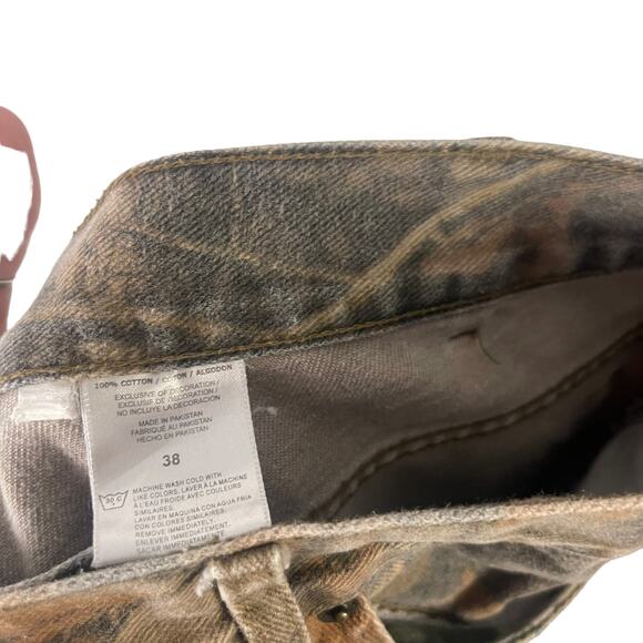 Ranger Men's Size 38 Camo Hunting Outdoor Straight Leg Jeans - Picture 8 of 11